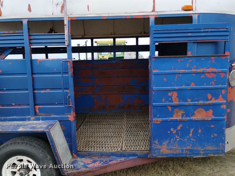 image for item EG9912 1989 Better Way Nebraska Inc 6X16 livestock trailer