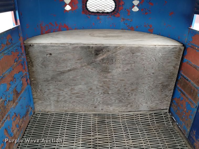 image for item EG9912 1989 Better Way Nebraska Inc 6X16 livestock trailer