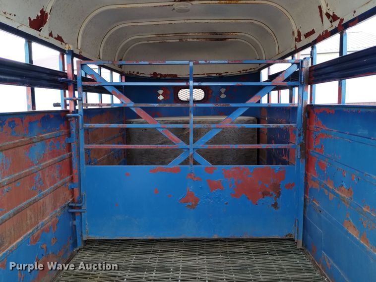 image for item EG9912 1989 Better Way Nebraska Inc 6X16 livestock trailer