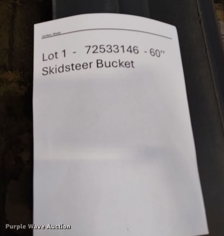 image for item EG9936 (2) Alo AB C2 skid steer buckets 