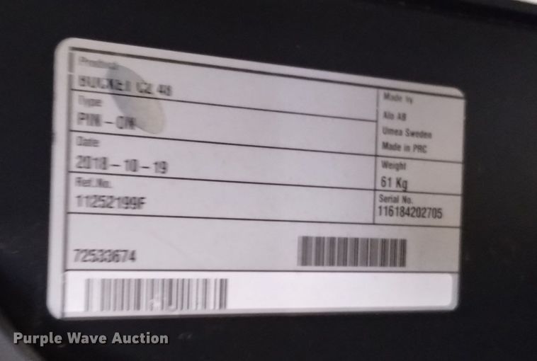 image for item EG9938 (7) Alo AB C2  loader buckets