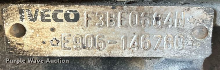 image for item EH2870 2009 Iveco F3BE0684N-EXXX engine