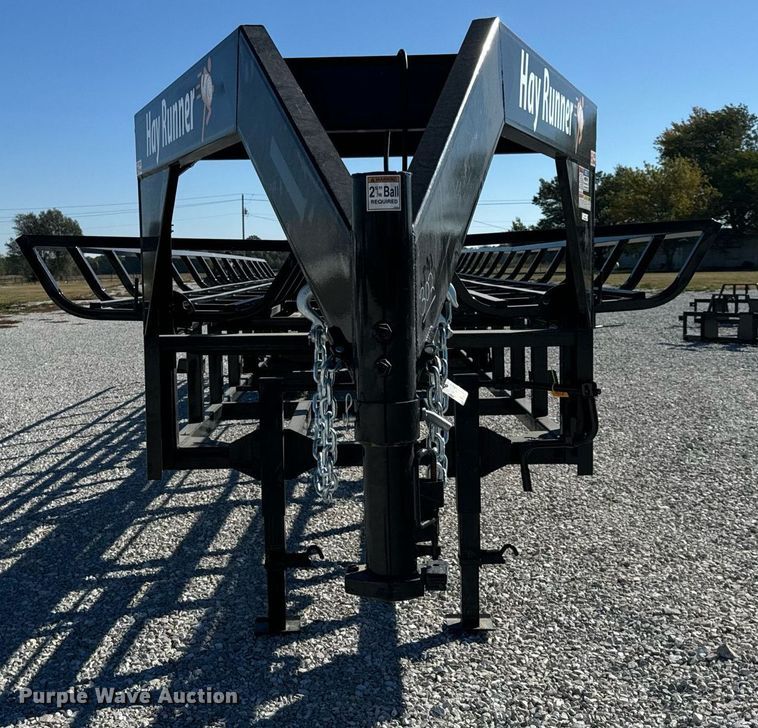 image for item EH7101 RBW Hay Runner hay bale trailer