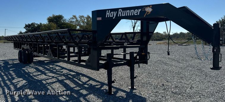 image for item EH7101 RBW Hay Runner hay bale trailer