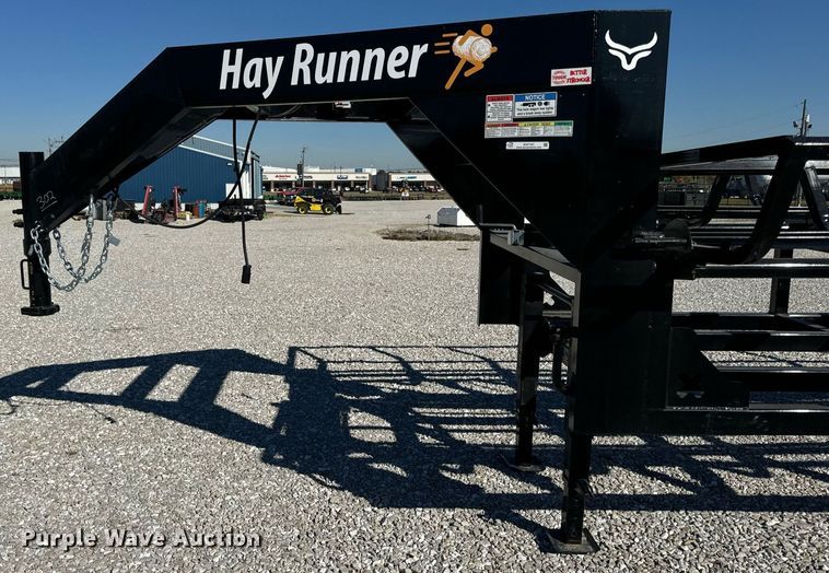 image for item EH7101 RBW Hay Runner hay bale trailer