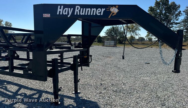 image for item EH7101 RBW Hay Runner hay bale trailer