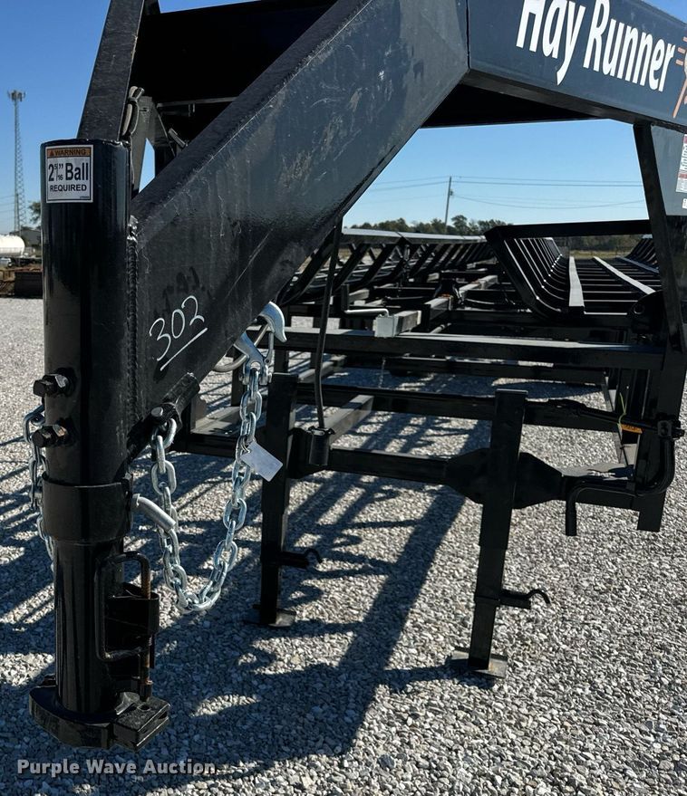 image for item EH7101 RBW Hay Runner hay bale trailer