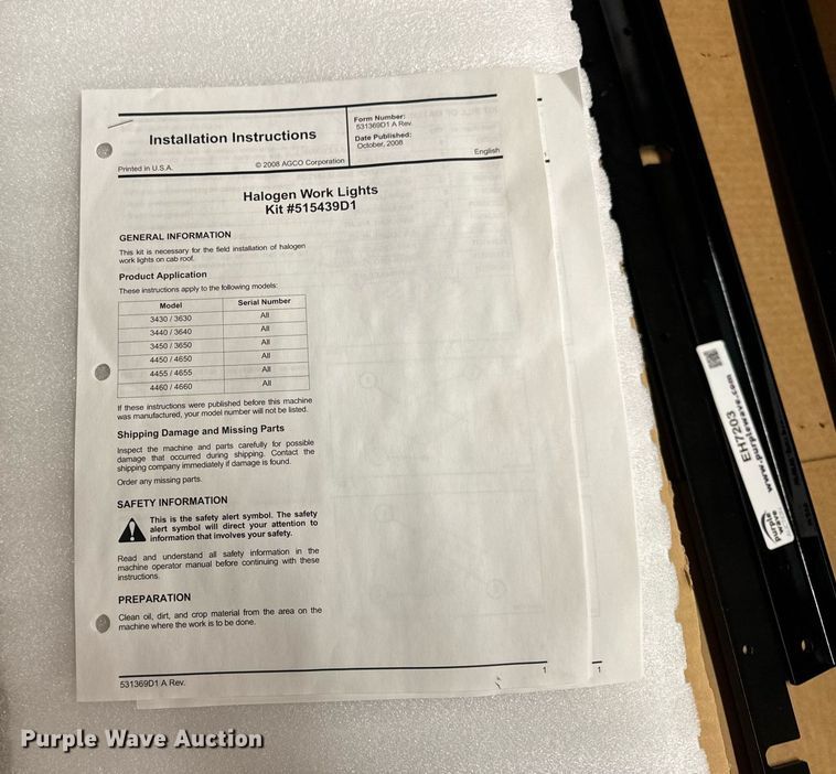 image for item EH7203 (9) Spra-Coupe 515439D1 light kits