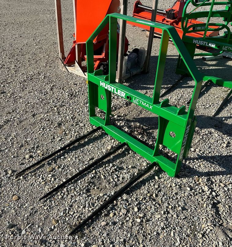 image for item EJ5031 Hustler  LE110 SS 3T skid steer bale spear