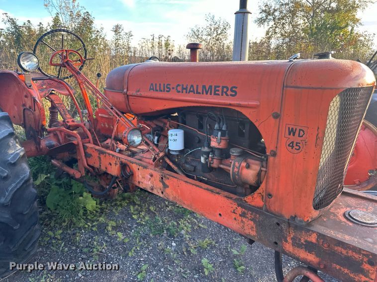 image for item EN2505 1955 Allis-Chalmers  WD45 tractor