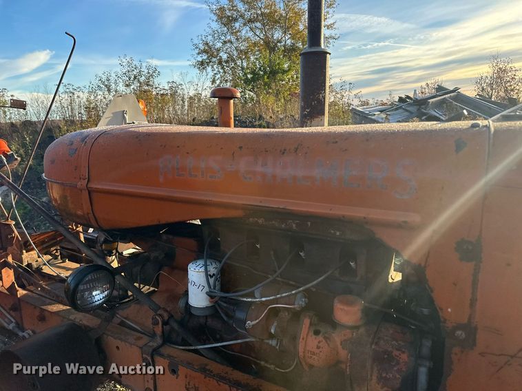 image for item EN2506 1940 Allis-Chalmers  WC tractor