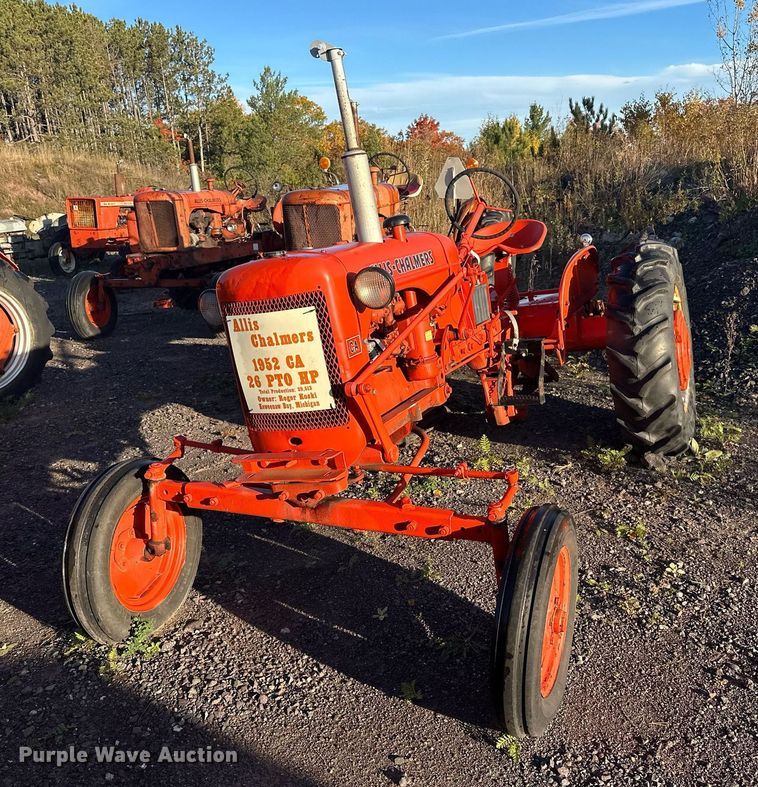 image for item EN2507 1956 Allis-Chalmers CA tractor