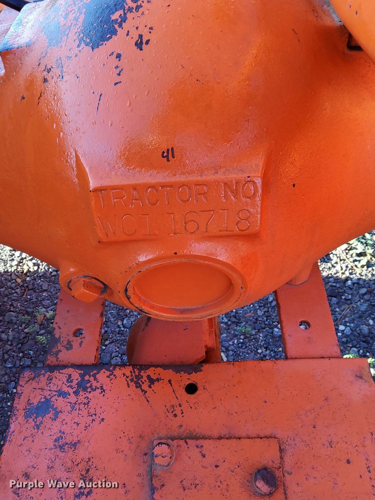 image for item EN2508 1942 Allis-Chalmers WC tractor