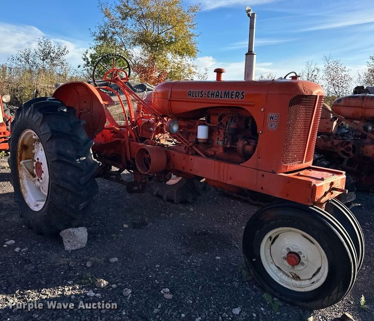 image for item EN2510 1955 Allis-Chalmers  WD-45 tractor