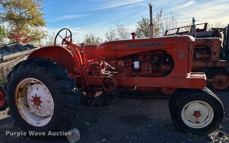 image for item EN2510 1955 Allis-Chalmers  WD-45 tractor