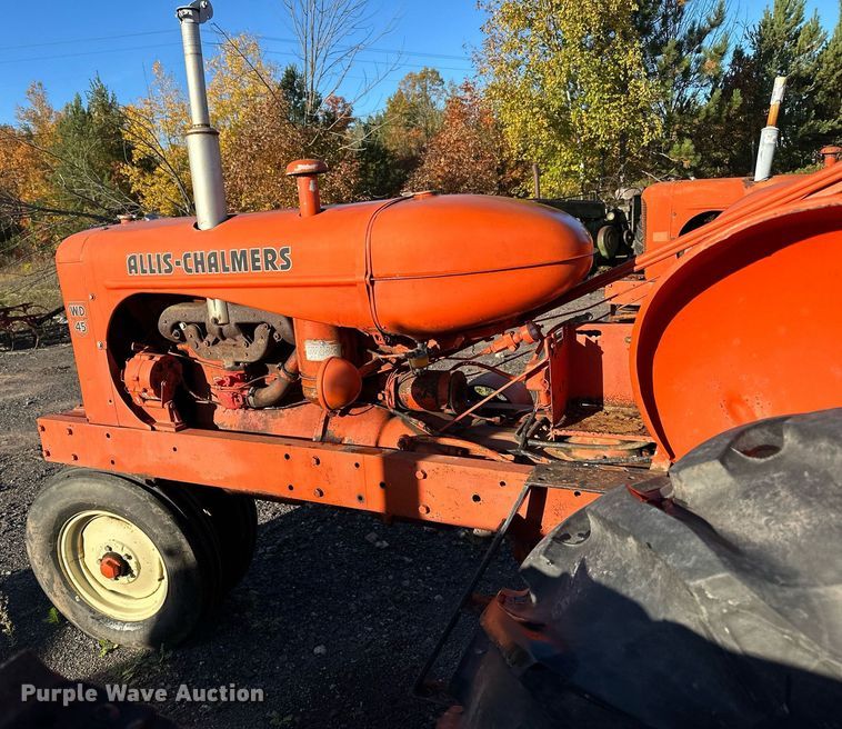 image for item EN2510 1955 Allis-Chalmers  WD-45 tractor