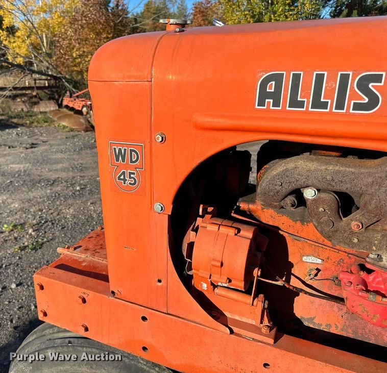 image for item EN2510 1955 Allis-Chalmers  WD-45 tractor