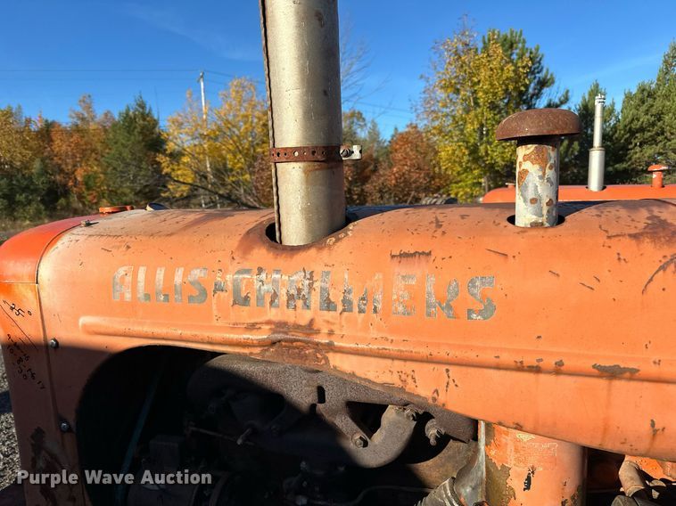 image for item EN2511 1948 Allis chalmers  WD tractor