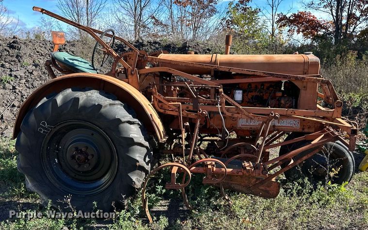 image for item EN2520 1934 Allis-Chalmers WC cultivator tractor