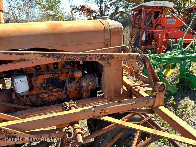 image for item EN2520 1934 Allis-Chalmers WC cultivator tractor