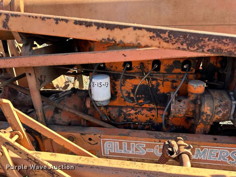 image for item EN2520 1934 Allis-Chalmers WC cultivator tractor