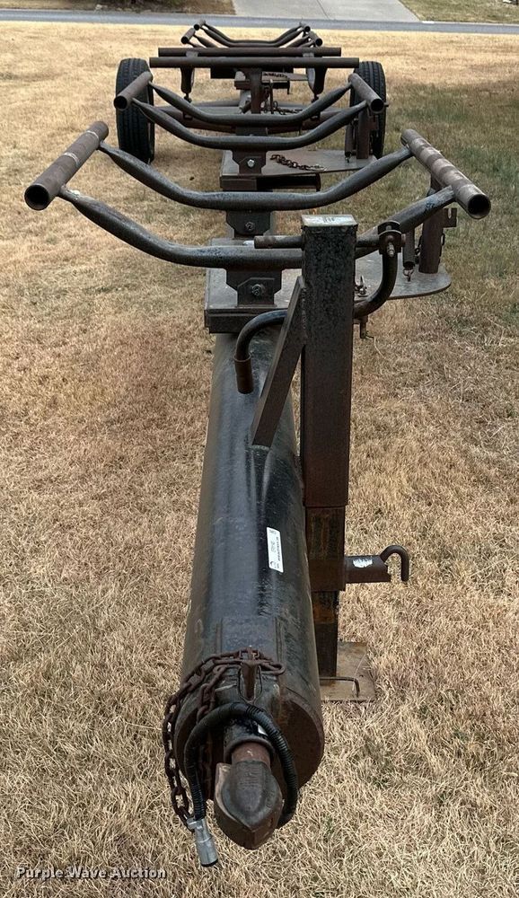 image for item ER8142 KW&F hay bale trailer