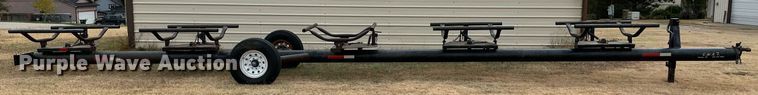 image for item ER8142 KW&F hay bale trailer