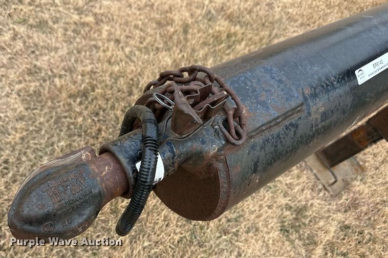 image for item ER8142 KW&F hay bale trailer