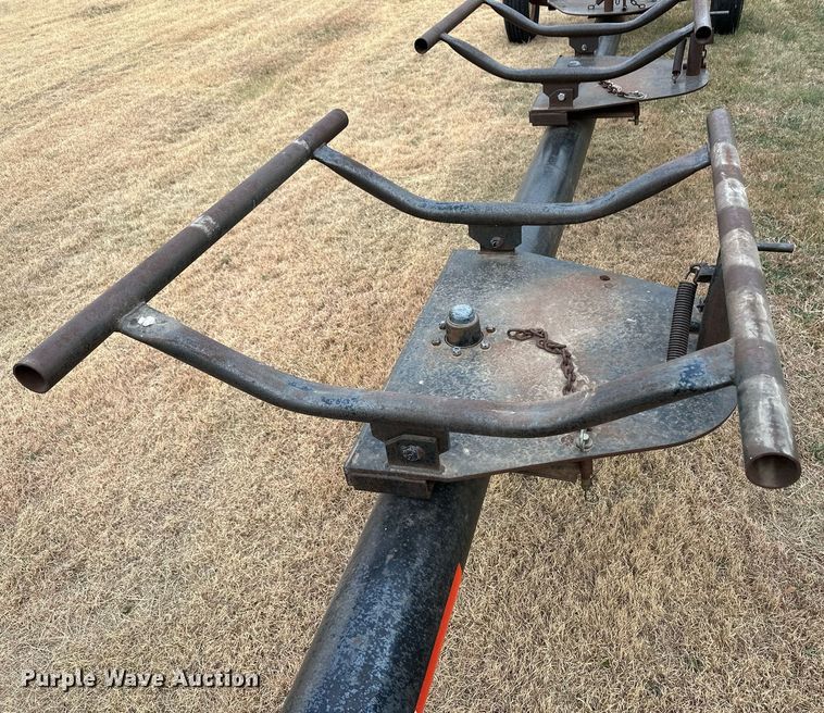 image for item ER8142 KW&F hay bale trailer