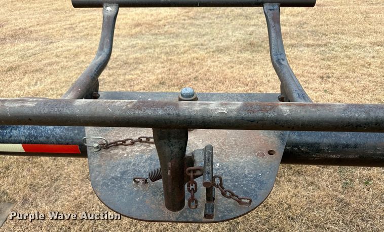 image for item ER8142 KW&F hay bale trailer