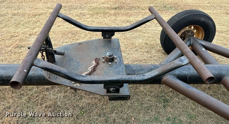 image for item ER8142 KW&F hay bale trailer