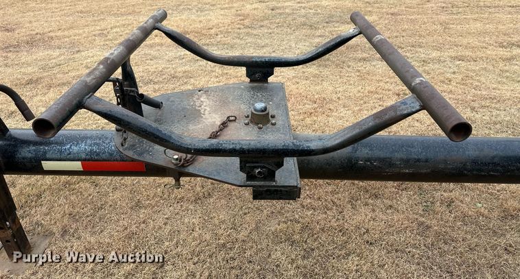 image for item ER8142 KW&F hay bale trailer