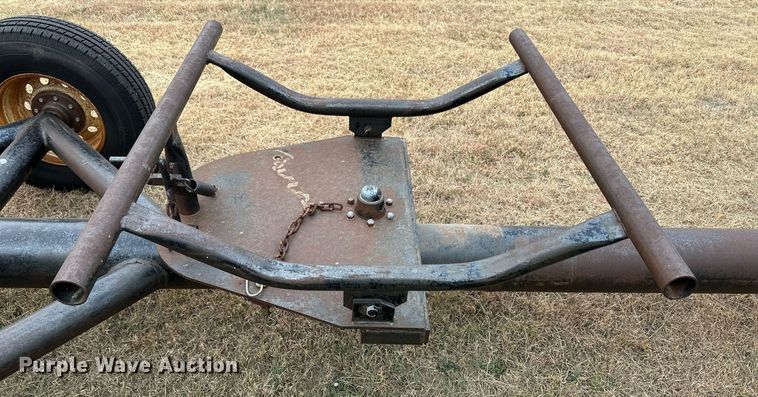 image for item ER8142 KW&F hay bale trailer