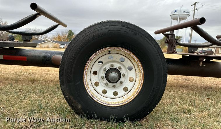 image for item ER8142 KW&F hay bale trailer