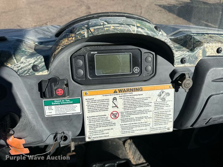 image for item ER8247 2008 Yamaha Rhino utility vehicle