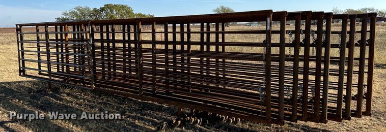 image for item IE9126 (10) metal cattle panels