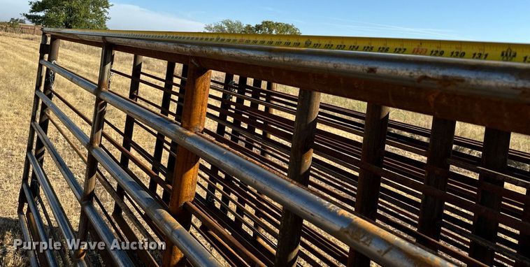 image for item IE9126 (10) metal cattle panels