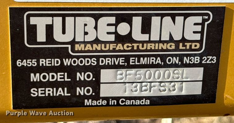 image for item JE9334 Tube Line BF5000SL bale feeder