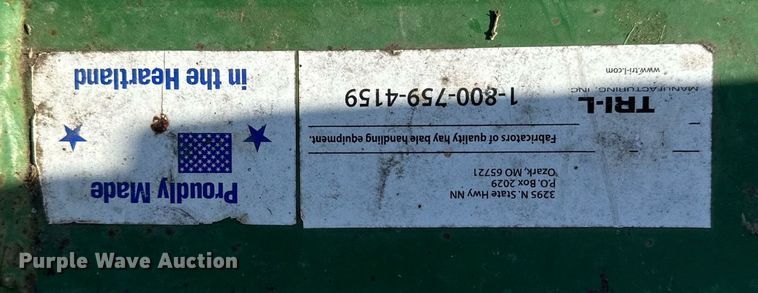 image for item JE9336 Tri-L Manufacturing bale unroller