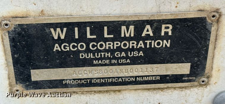 image for item JE9374 Willmar Super 800 spreader