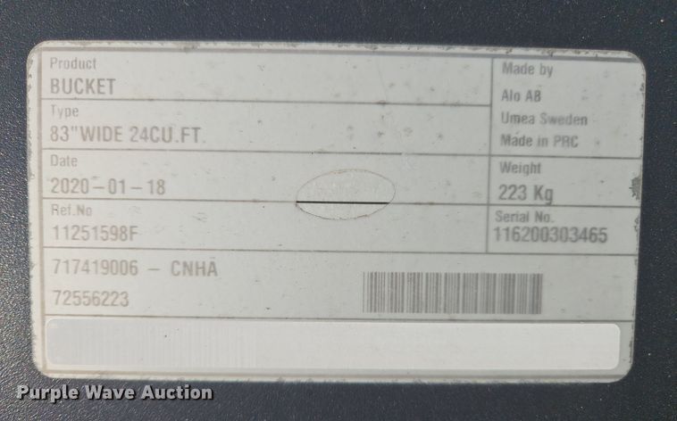 image for item OJ9880 (5) Alo AB buckets