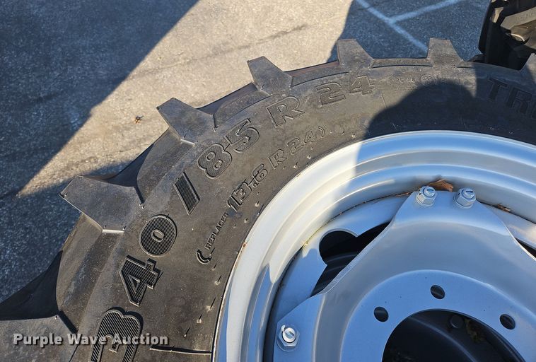 image for item OJ9882 (8) 340/85R24 tires and wheels