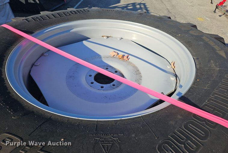 image for item OJ9883 (3) 460/85R38 tires and wheels