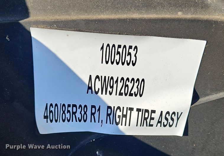 image for item OJ9883 (3) 460/85R38 tires and wheels