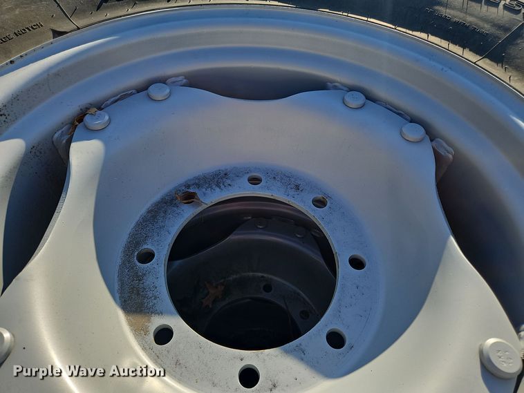 image for item OJ9884 (8) 380/85R24 tires and wheels