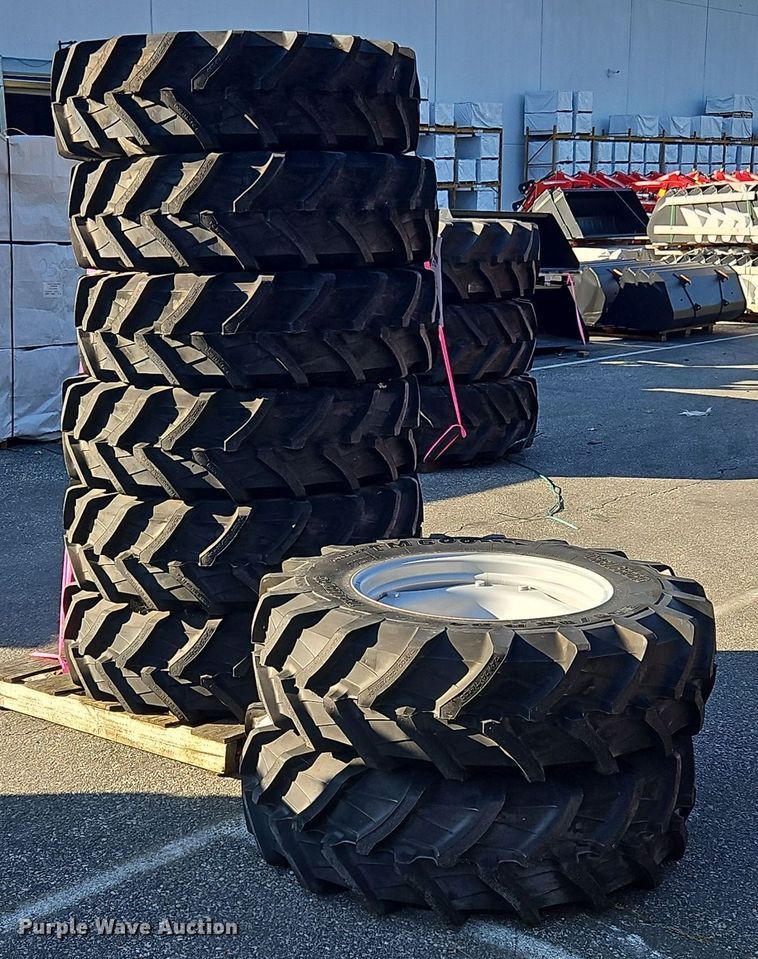 image for item OJ9885 (8) 320/85R24 tires and wheels