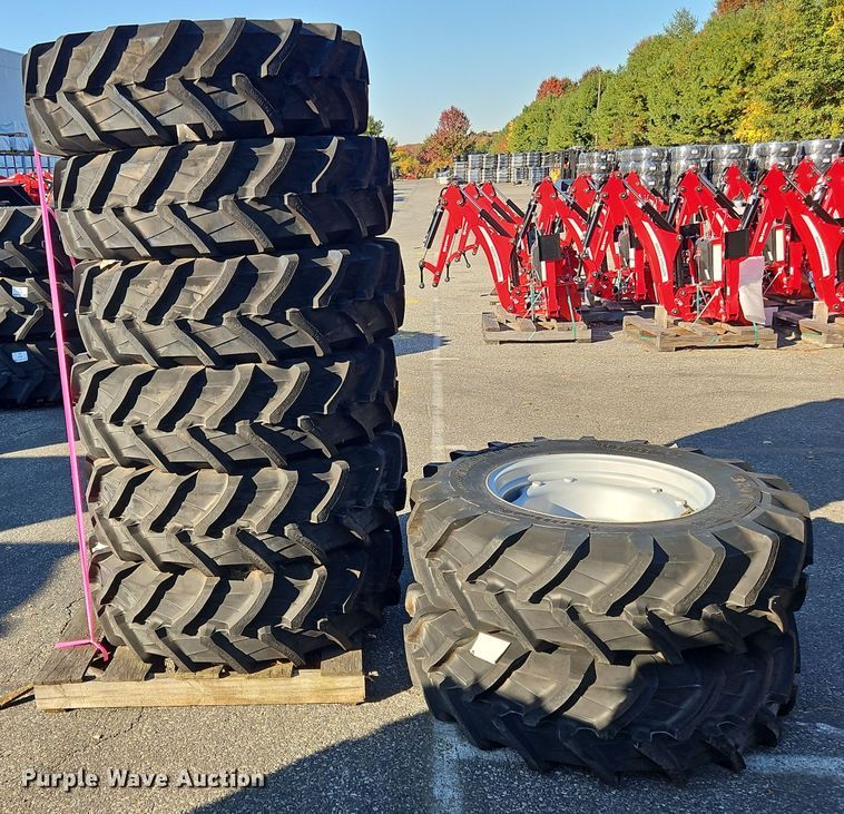 image for item OJ9885 (8) 320/85R24 tires and wheels