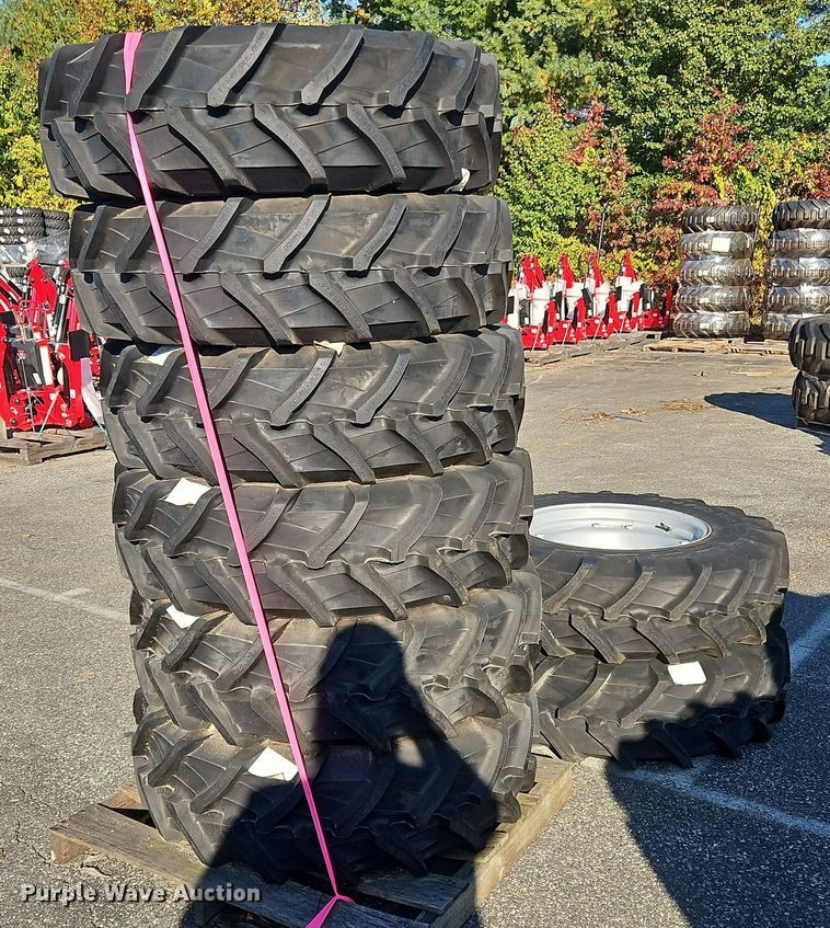 image for item OJ9885 (8) 320/85R24 tires and wheels