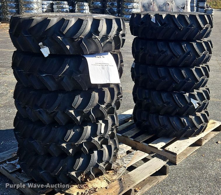 image for item OJ9888 (10) 9.5-16R-11 tires and wheels