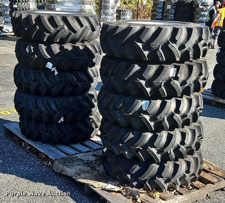 image for item OJ9890 (10) 9.5-16R-11 tires and wheels